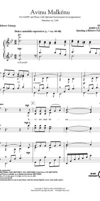 John Leavitt: Avinu Malkénu (Choirtrax)