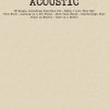Budgetbooks: Acoustic
