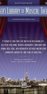 Singer's Library of Musical Theatre - Vol. 2