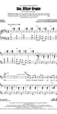 Bernstein: Gee, Officer Krupke