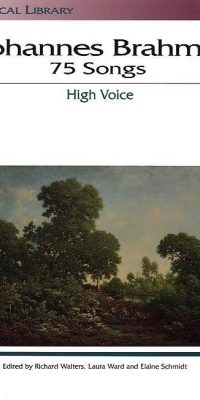 Brahms: 75 Songs High Voice (Sopraan)