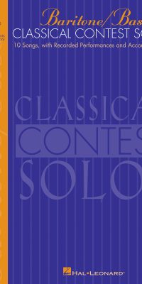 Classical Contest Solos - Baritone/Bass