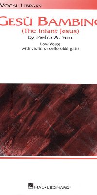 Gesu Bambino - Low Voice(Low Voice)