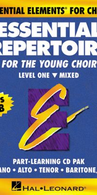 Essential Repertoire For The Young Choir(Level 1 Mixed, Part-Learning CD)