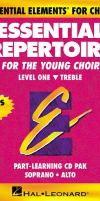 Essential Repertoire For The Young Choir(Level 1 Treble, Part-Learning CD)
