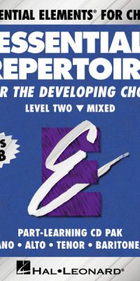 Essential Repertoire For The Developing Choir(Level 2 Mixed, Part-Learning CD)