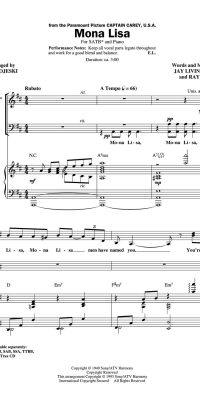 Nat King Cole: Mona Lisa (Showtrax)