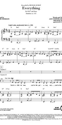 Michael Bublé: Everything (SSA)