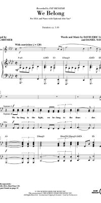 Pat Benatar: We Belong SSA
