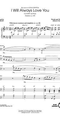 I Will Always Love YouChoral