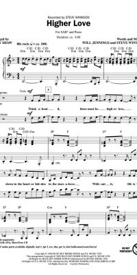 Steve Winwood: Higher Love (SAB)