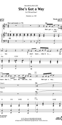 She's Got a WayChoral
