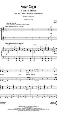 Sugar, Sugar(A Sweet fuer SSA Voices (Medley))