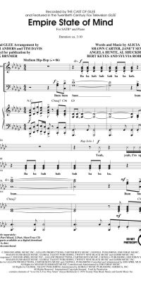 Empire State of Mind featured in Glee