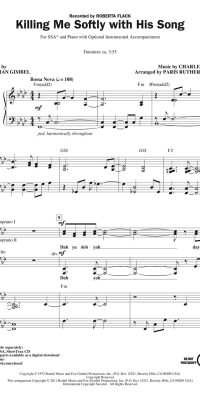 Killing Me Softly with His Song(Pop Choral Series)