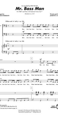 Sha Na Na: Mr. Bass Man (TTBB)