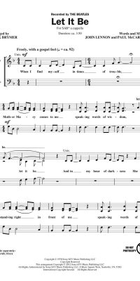 The Beatles: Let It Be (SAB)