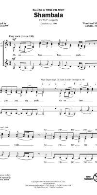 Three Dog Night: Shambala (SSA)