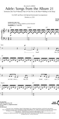Adele: Songs From The Album 21 (SAB)