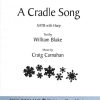 Craig Carnahan: A Cradle Song (SATB)