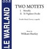 Two Motets (SATB Double Choir)