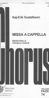 Kaj-Erik Gustafsson: Missa a cappella (TTBB a cappella)