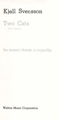Two Cats (SATB a Cappella)