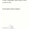 Antonin Dvorak: Flow, Danube, Ebb and Flow (2-part Vocal)