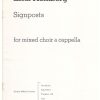 Eskil Hemberg: Signposts (SATB a Cappella)