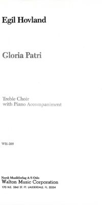 Egil Hovland: Gloria Patri (SSA)