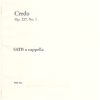 Egil Hovland: Credo (SATB)