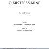 Peter Williams: O Mistress Mine (SATB a Cappella)