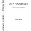 Greg Knauf: Dona Nobis Pacem (SATB)