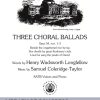 Samuel Coleridge-Taylor: Three Choral Ballads (Collection) (SATB)