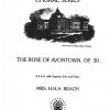 Caroline Mischka: The Rose of Avontown (SSAA)
