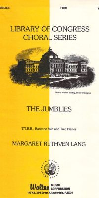 Margaret Ruthven Lang: The Jumblies (TTBB)