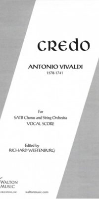 Antonio Vivaldi: Credo (SATB)