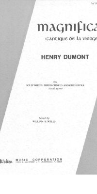 DuMont: Magnificat (SATBB)