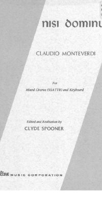 Claudio Monteverdi: Nisi Dominus (SSATTB)