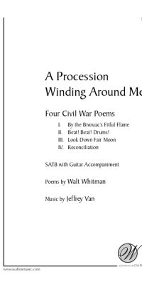 Jefuerey Van: Procession Winding Around Me (SATB)