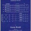 Georg Riedel: Conversation Piece (SATB speaking chorus)