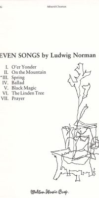 Ludvig Norman: Spring (SATB a Cappella)
