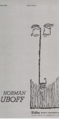 A Capital Ship (SATB and Piano, 4-Hands)