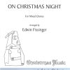 Edwin Fissinger: On Christmas Night (SATB)