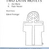 Edwin Fissinger: Two Latin Motets (SATB)