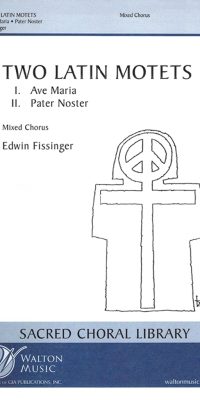 Edwin Fissinger: Two Latin Motets (SATB)