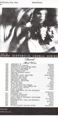 Michael Haydn: Sanctus (SATB)