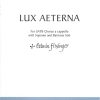 Edwin Fissinger: Lux Aeterna (SATB)