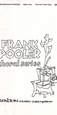 Ralph Lorenz: Three Peruvian Folksongs (Collection) (3 Part Treble)