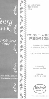 Two South African Freedom Songs (SATB a Cappella)